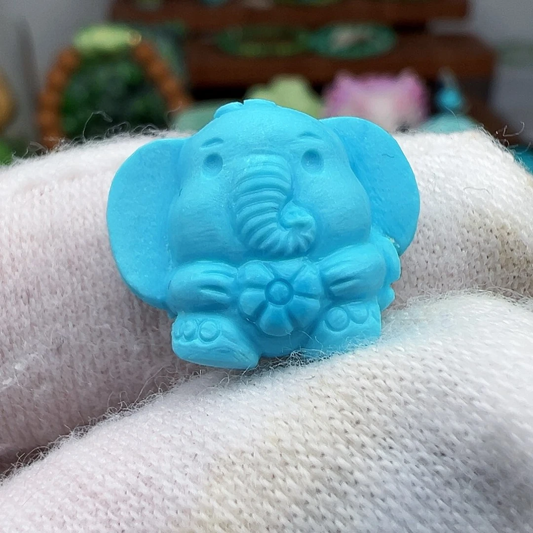 绿松石未镶嵌绿松石主播万丽