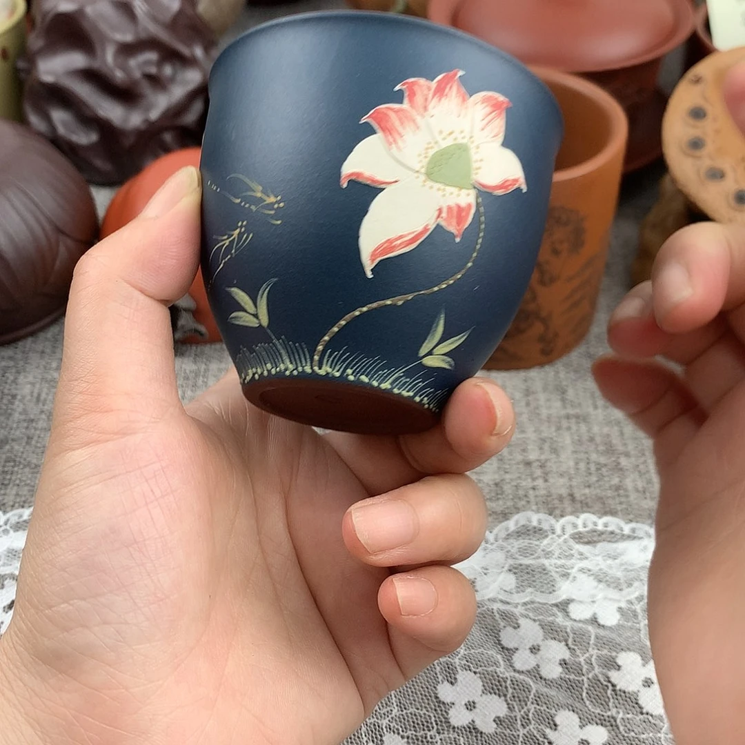 茶杯紫砂高端主人杯