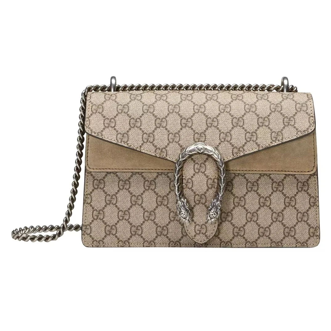 95新 GUCCI/古驰 酒神中号单肩包斜挎包