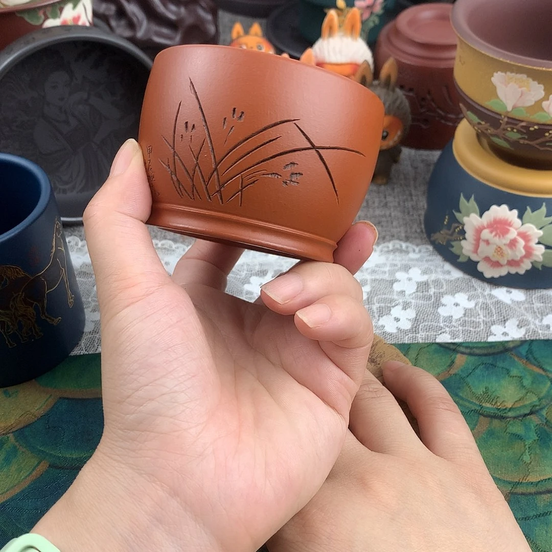 茶杯紫砂高端主人杯