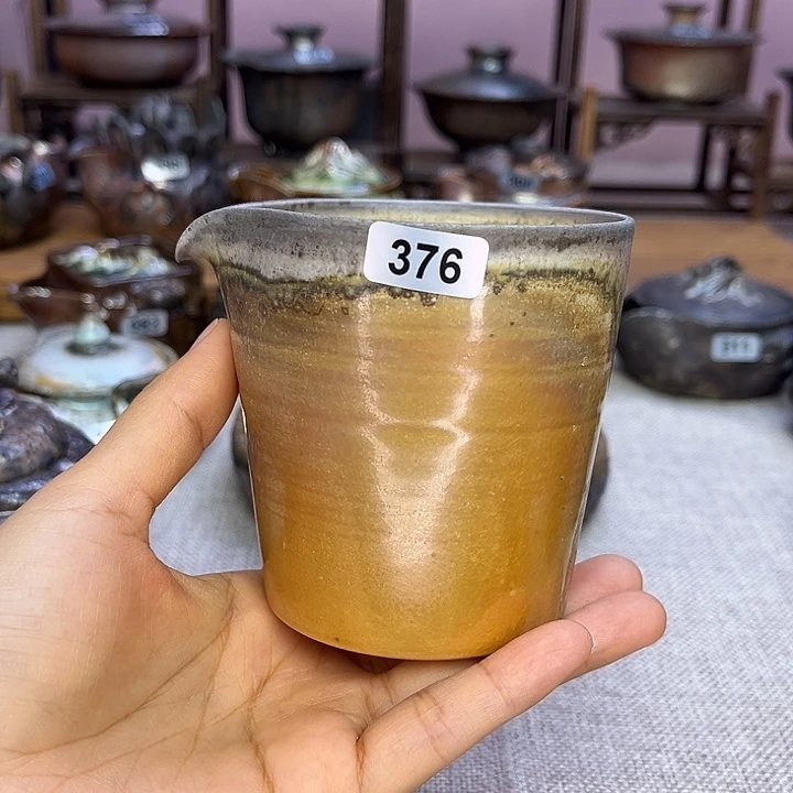 裸柴烧陶瓷手工茶器