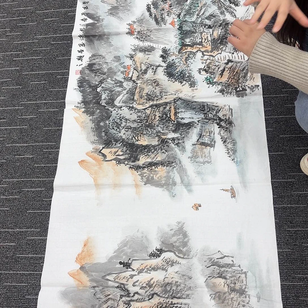 国画国画作品纯手绘