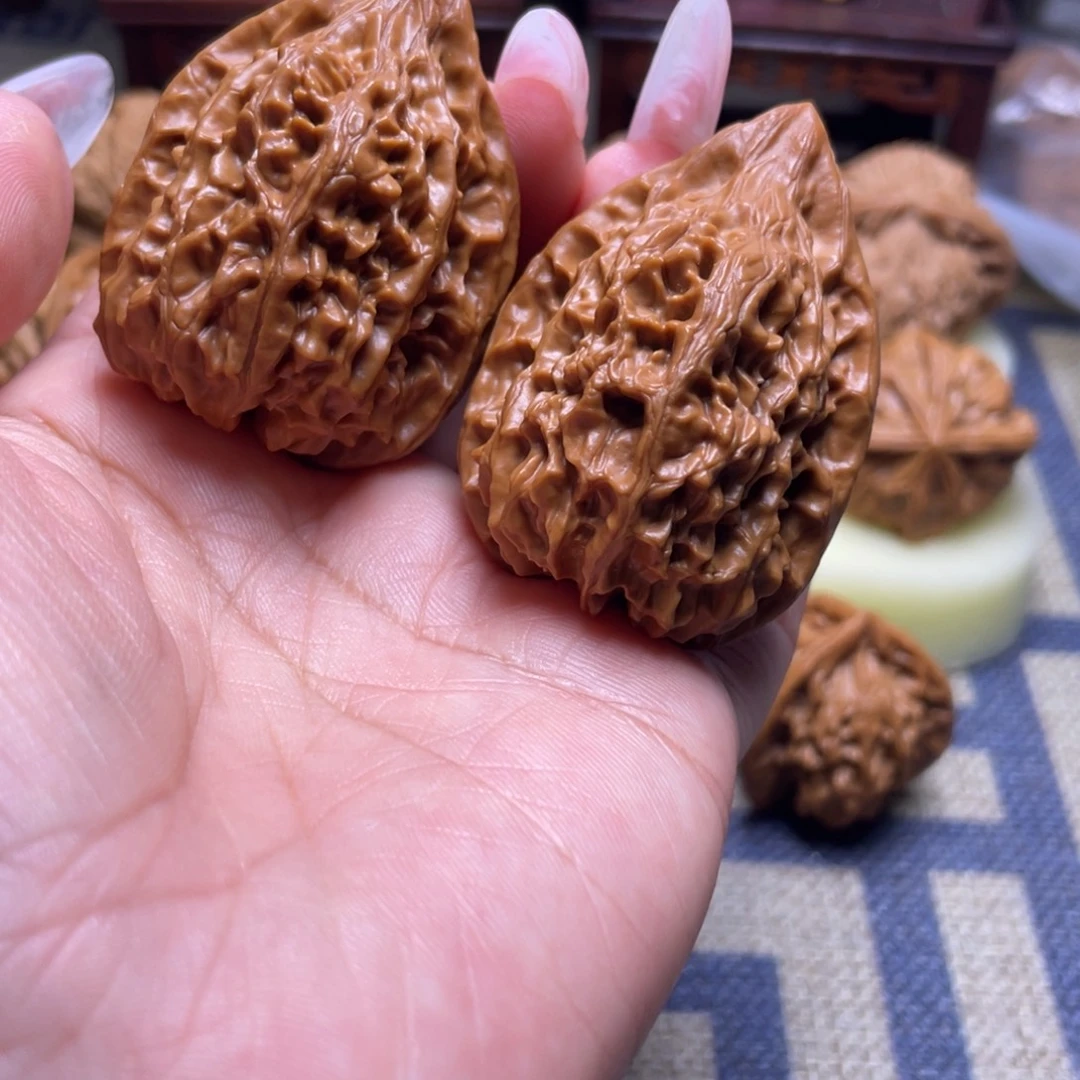 文玩核桃吊坠37四平鸭嘴文玩