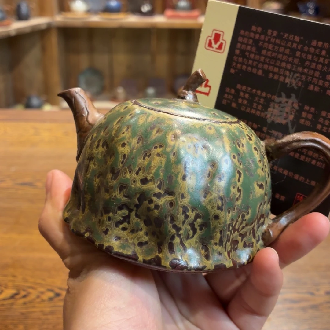 柴烧老岩泥茶器皿