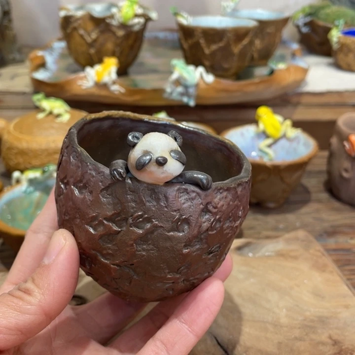 新年快乐手工茶器陶瓷