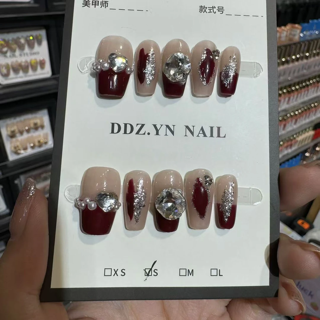 349纯手工美甲穿戴甲（送5件套工具包）