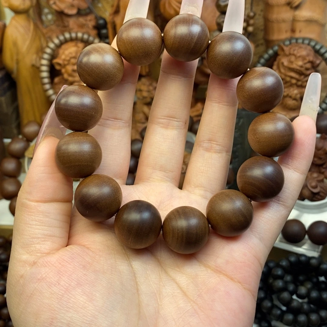 东***室手串/手链檀香木迈索尔老山檀香1.8奶香