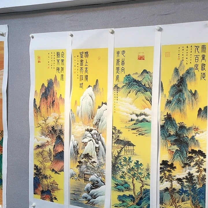 国画书画描金拓染金石传拓纯手写