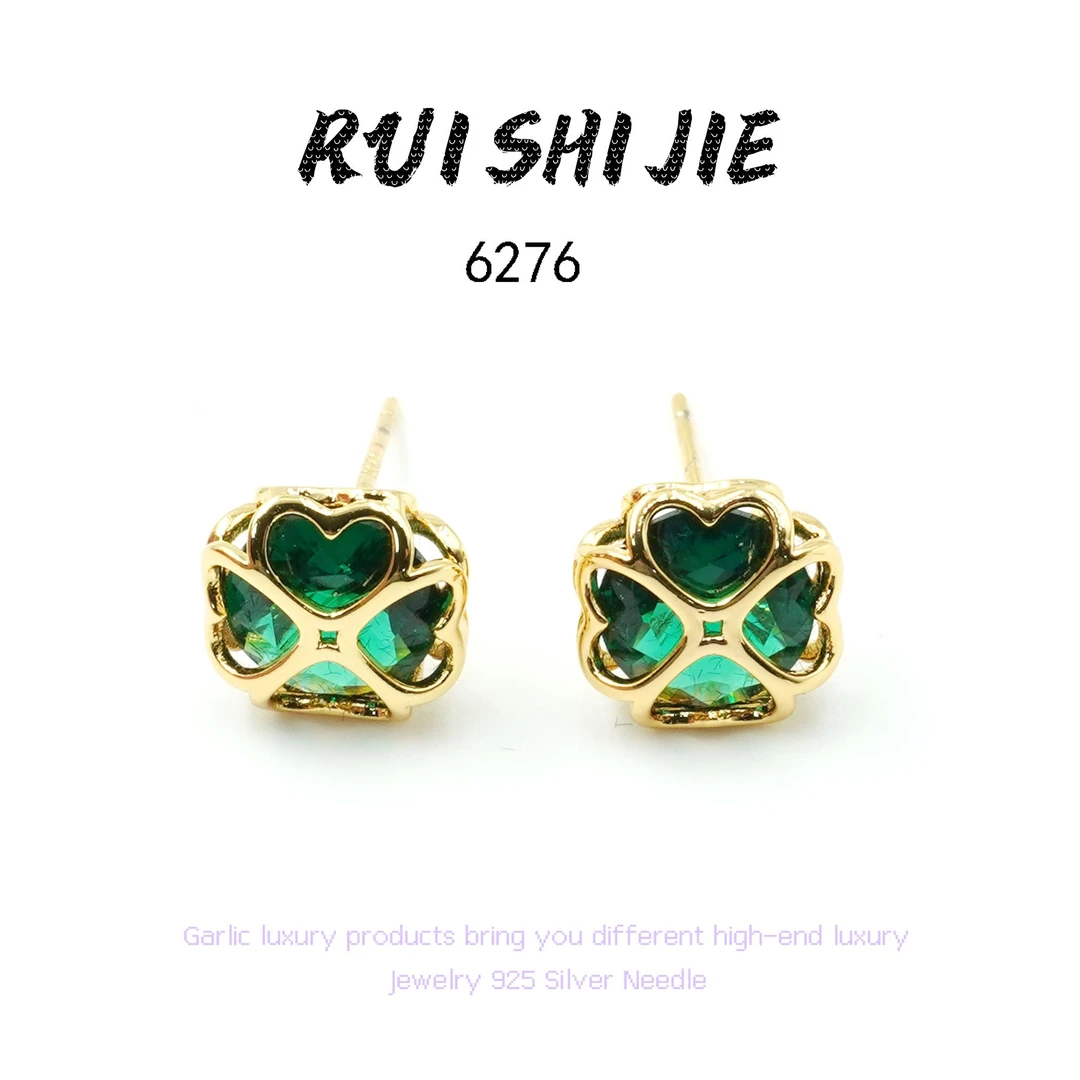 铜合金耳饰 设计师款耳饰~6131