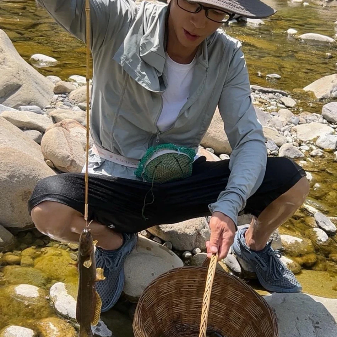 纯手工制作专钓黄骨鱼、黄辣丁、牛尾巴、石匾头红尾巴鱼竿