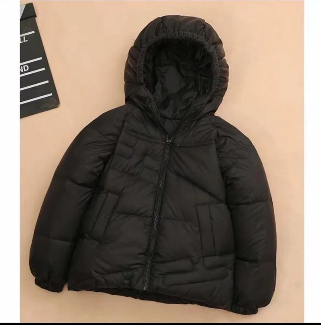 儿童羽绒服超轻男女童外套童装连帽保暖冬季羽绒服