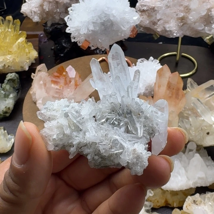 美****水晶未镶嵌珠宝半成品