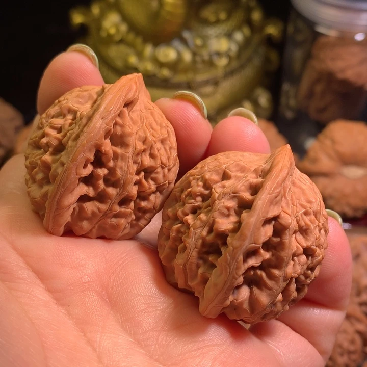 吊坠文玩核桃37尺望月