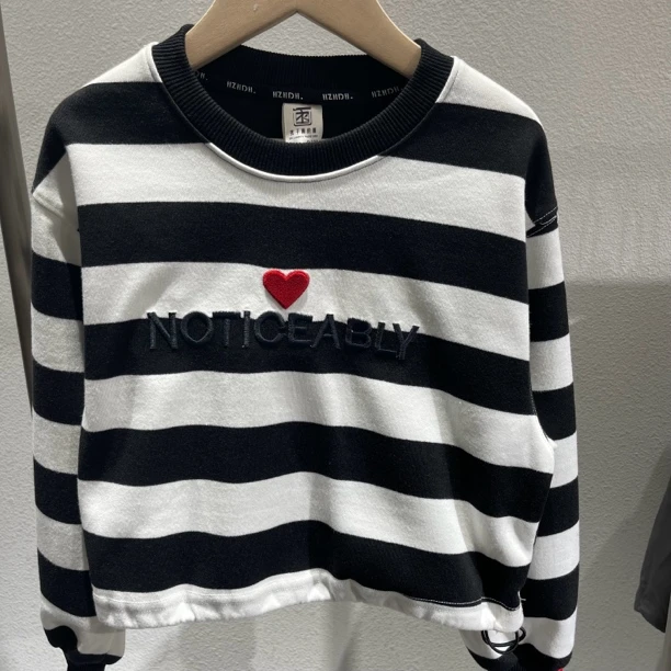 6501儿童条纹卫衣