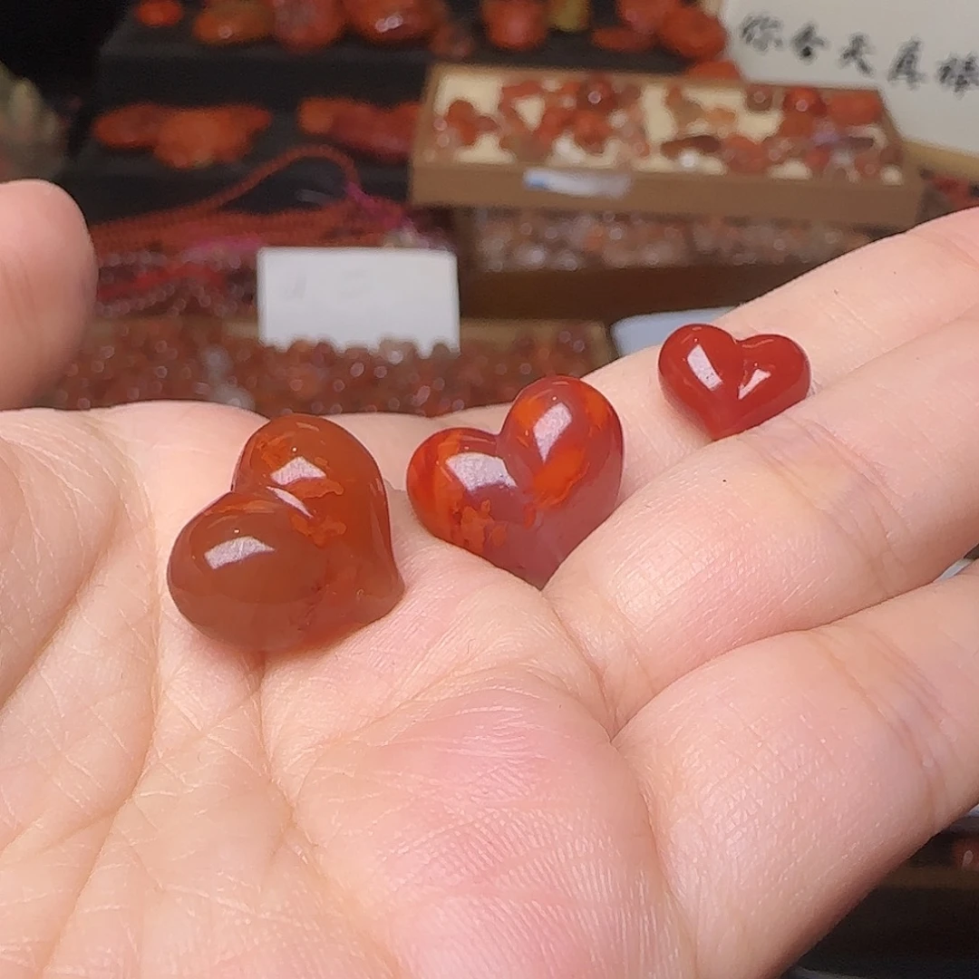 南红玛瑙未镶嵌吊坠(不含链)