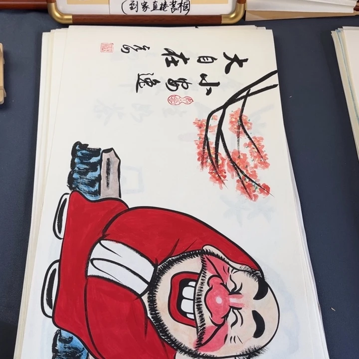 国画禅意画纯手绘作品
