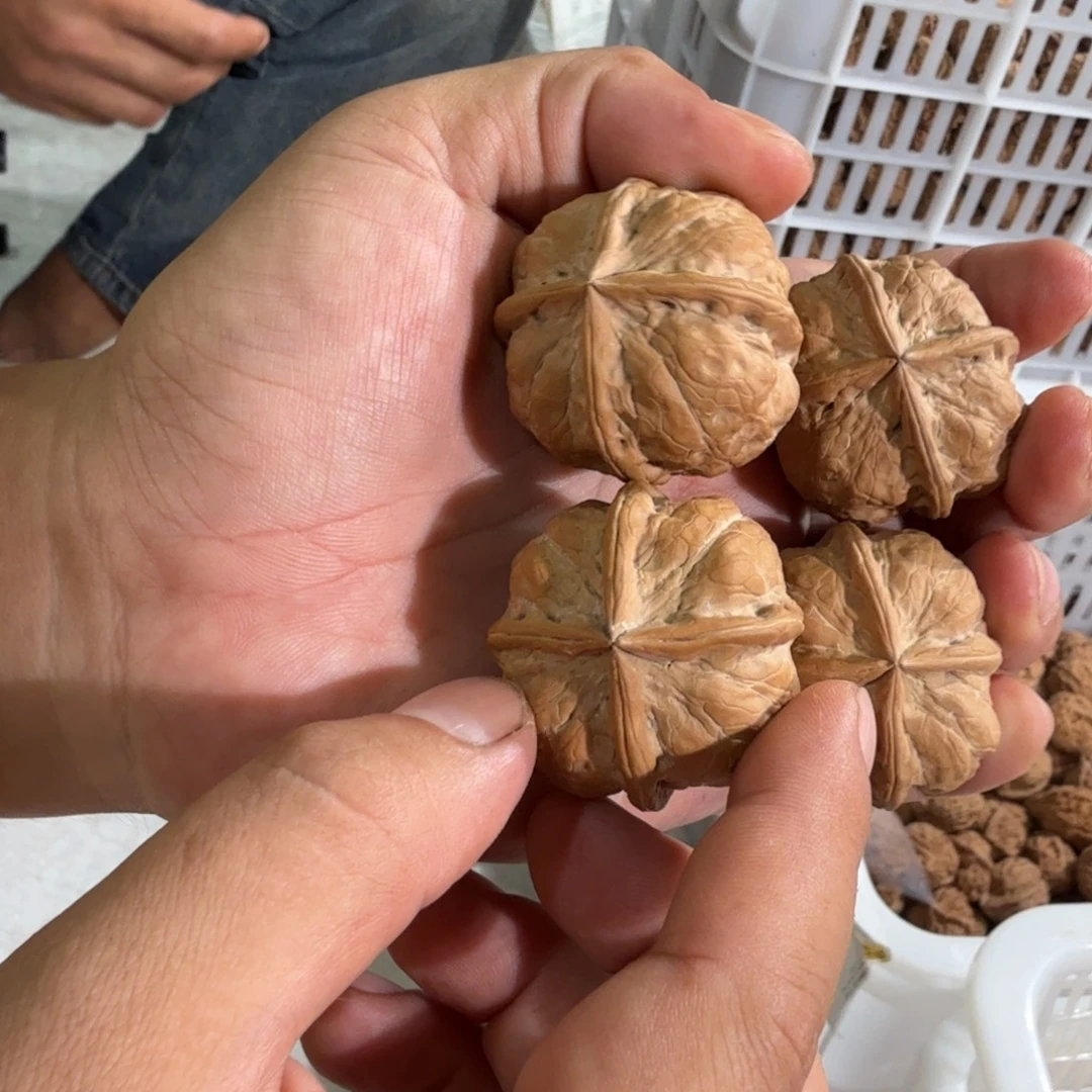 文玩核桃把件铁8萌萌包四棱