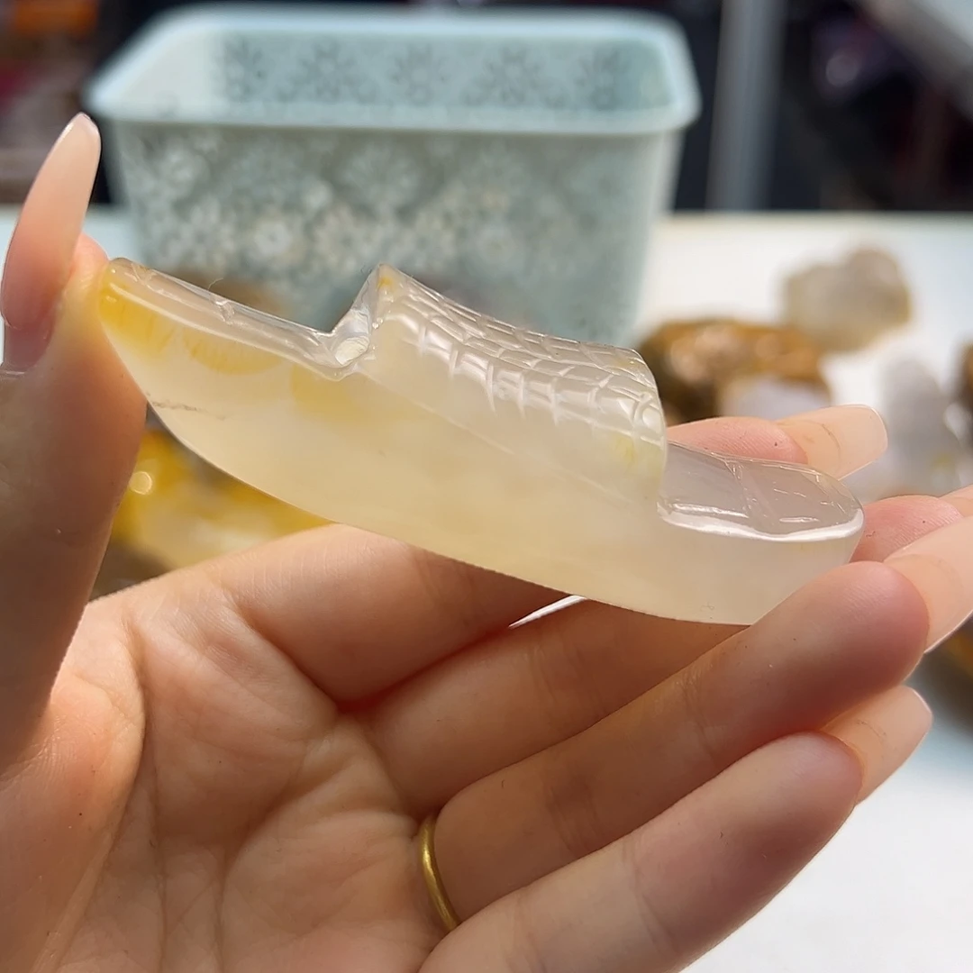 玛瑙/玉髓合金颈饰