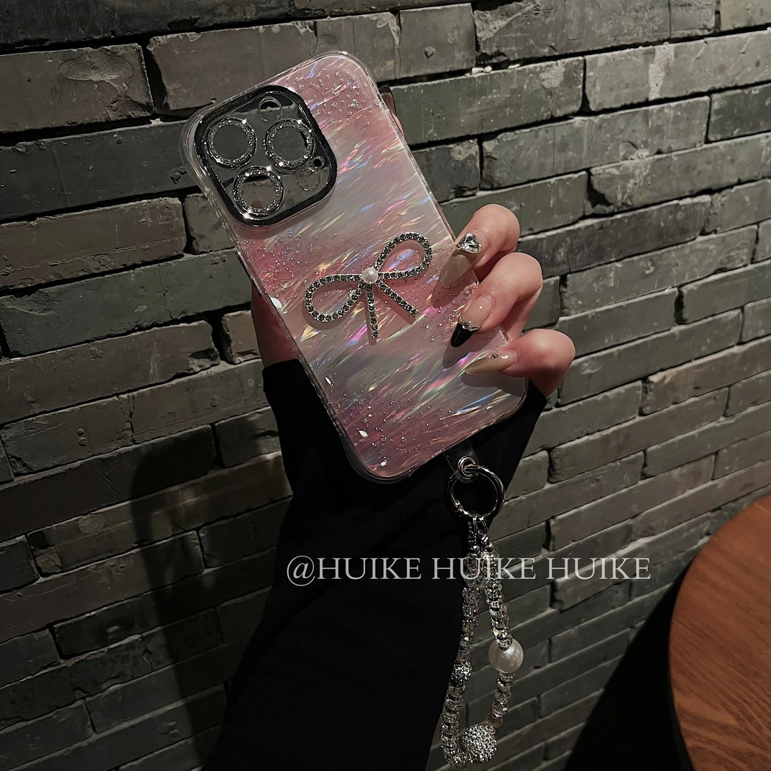 超美贝壳晕染适用苹果16手机壳iphone15/14/13promax镜头膜全包