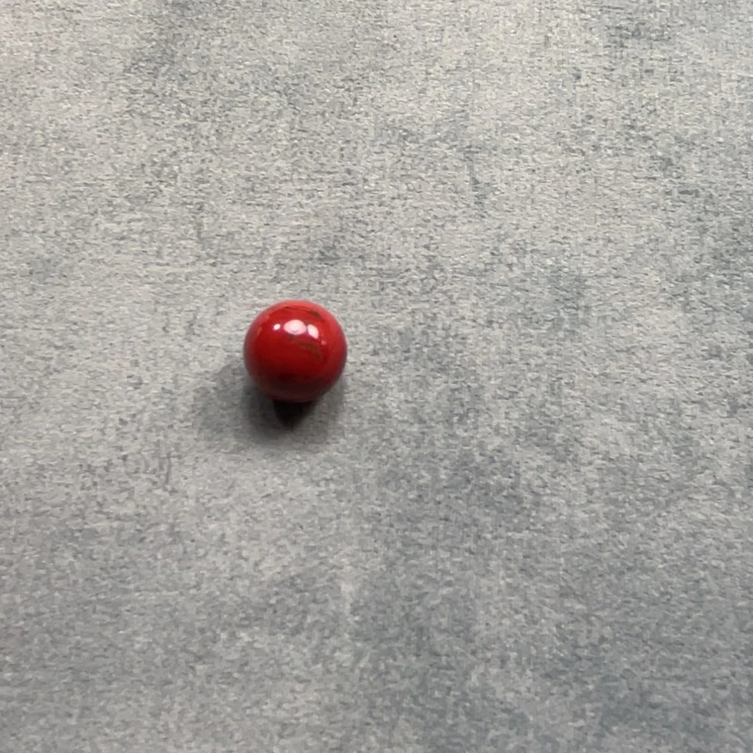 足***迹南红玛瑙未镶嵌单珠