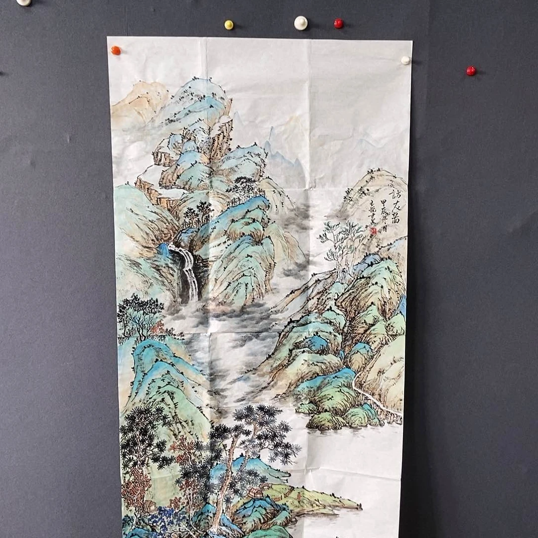 国画南*68/138王悦手绘画心