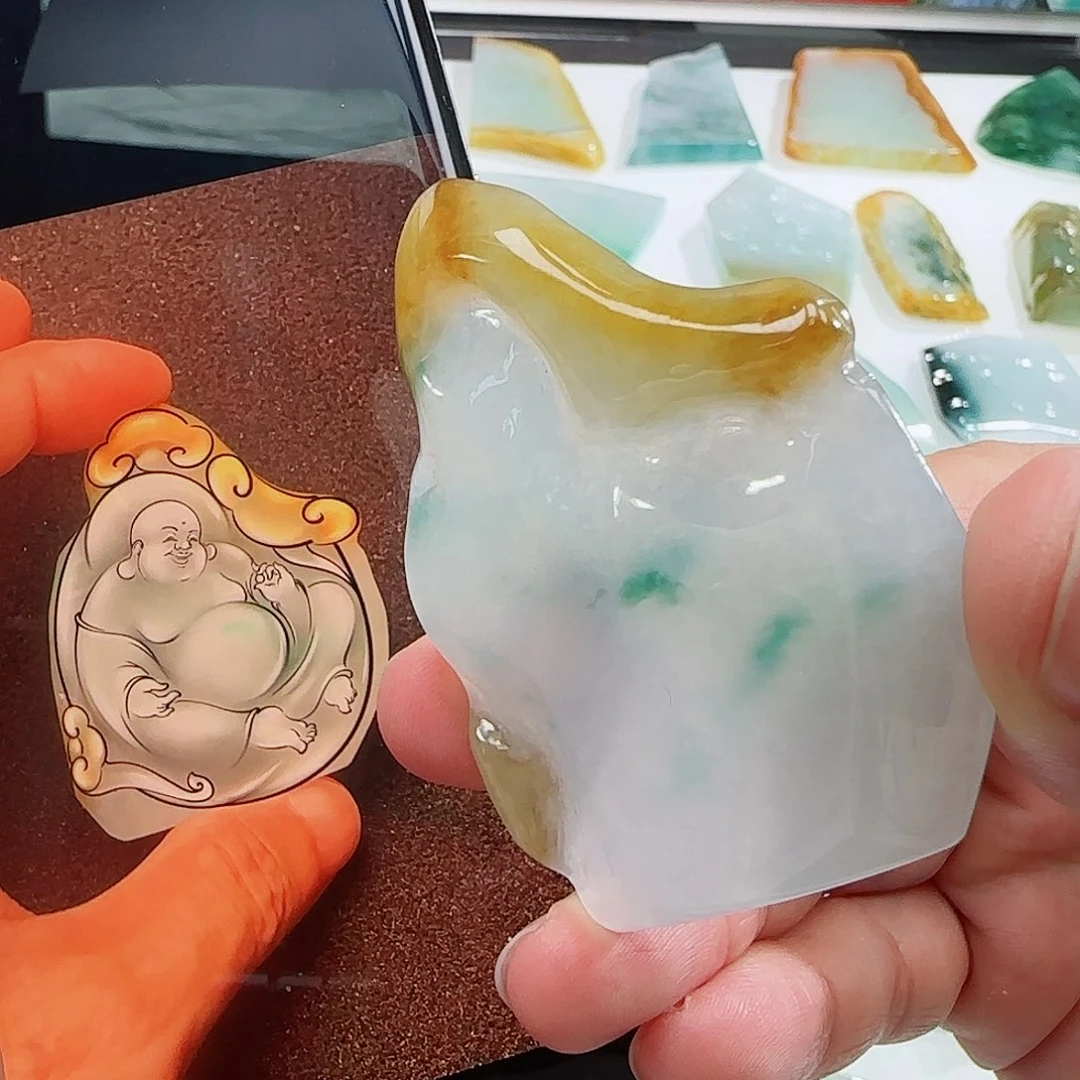 定制翡翠未镶嵌翡翠定制