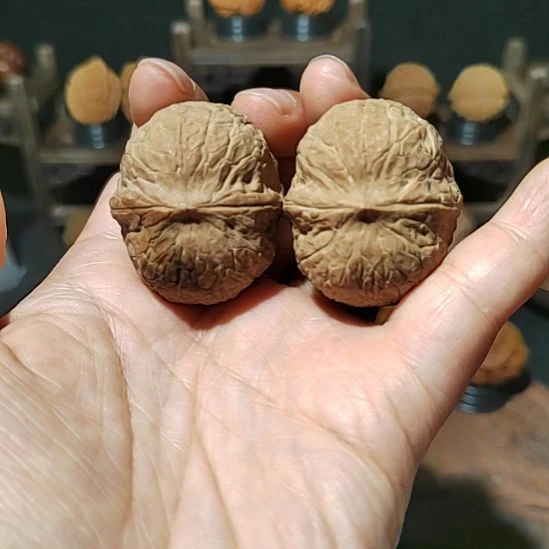 文玩核桃把件福利蛇皮元宝38尺