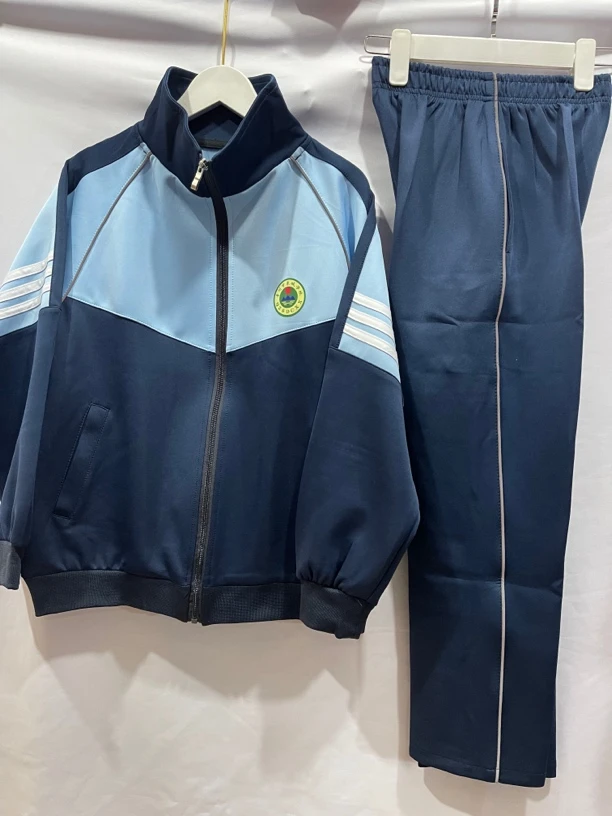 青州东城学校小学校服春秋学院风初中运动班服潮流外套套装