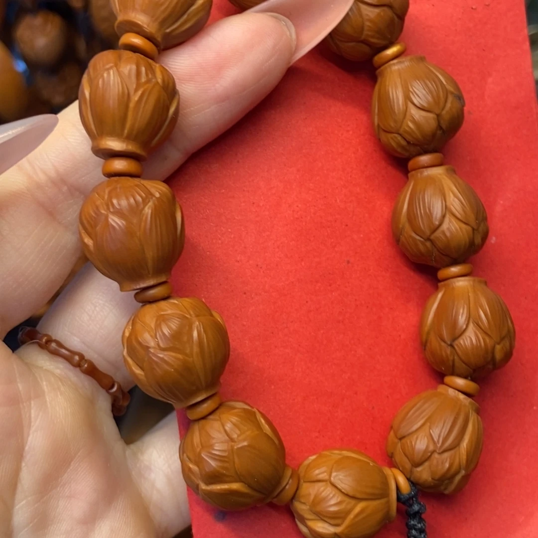 手串/手链橄榄核精修莲花