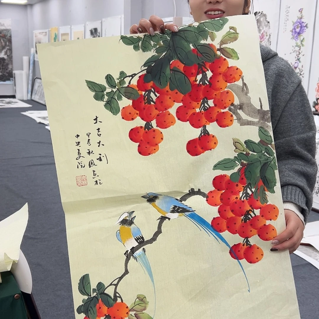 国画手绘国画大捡漏