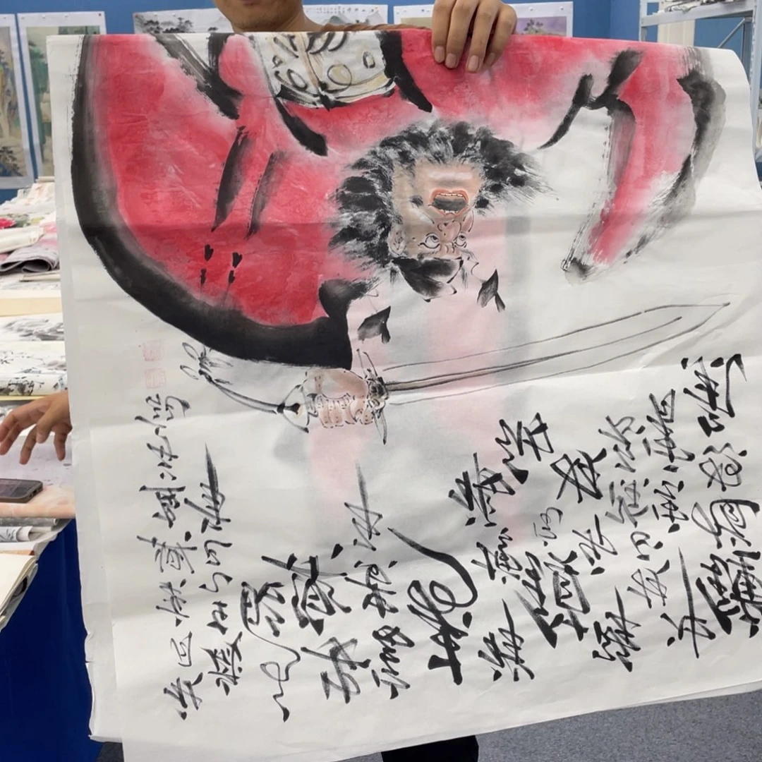 国画手绘国画欣赏一下