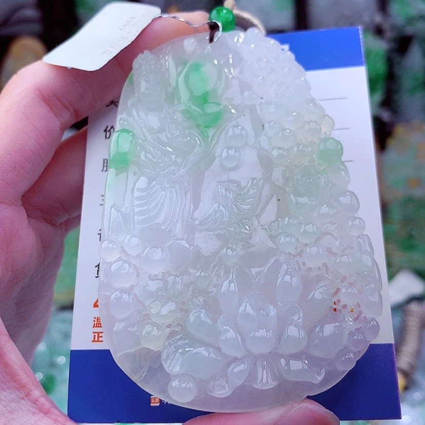 【闪购商品】翡翠颈饰未镶嵌挂件