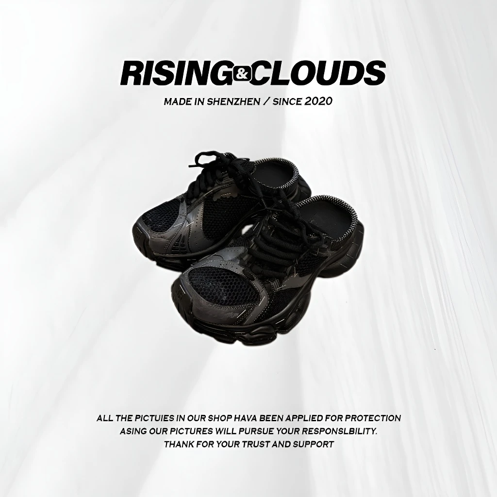 RISING&CLOUDS【小云姐】舒适百搭休闲半拖老爹鞋020420