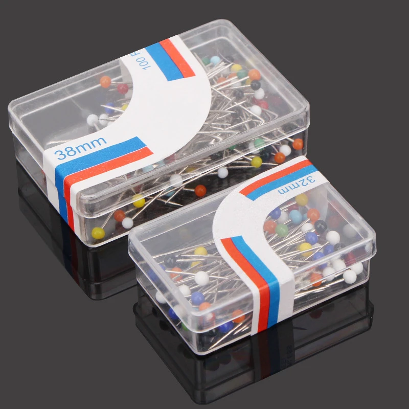 透明珠针手工家用珠针定位定规珍珠家庭日用必备品百货定位针