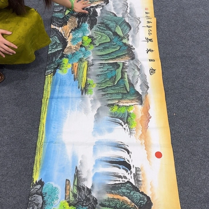 装饰画年画非常精美的一副作品