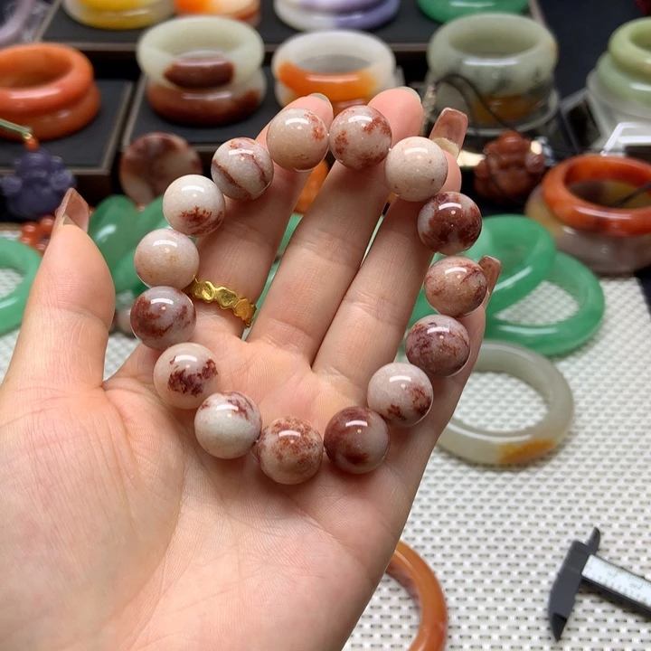 石英质玉未镶嵌手串