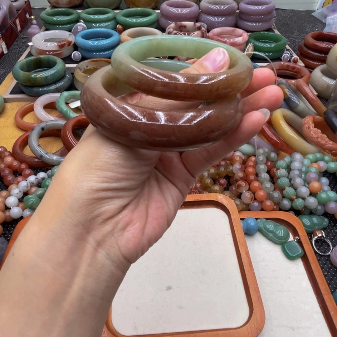 石英质玉未镶嵌圈口52/58