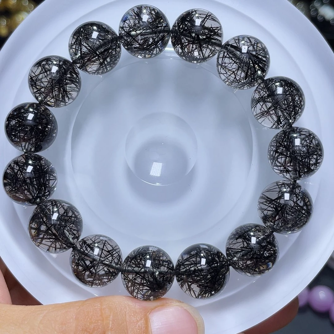 手链未镶嵌水晶毕业级黑发晶