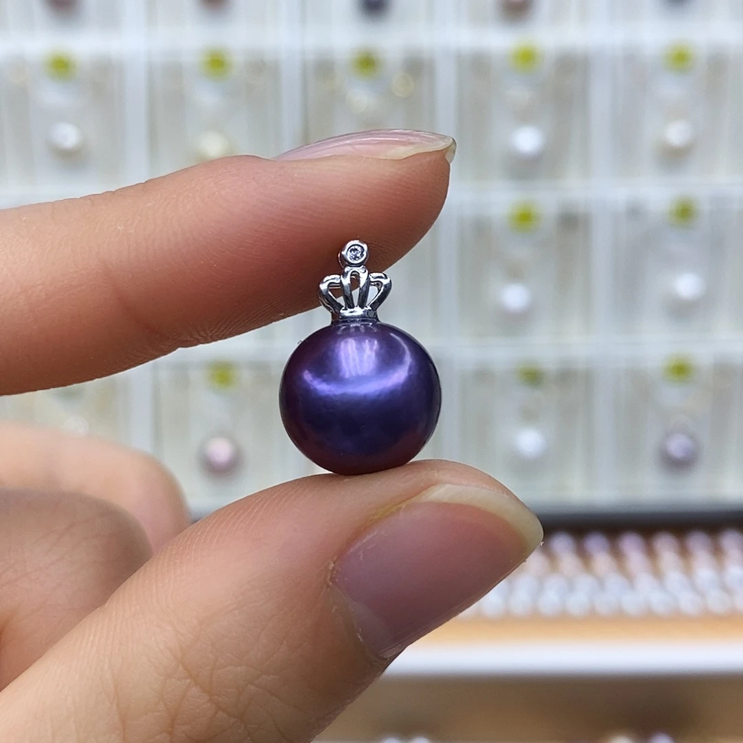 未镶嵌淡水珍珠吊坠(赠链)