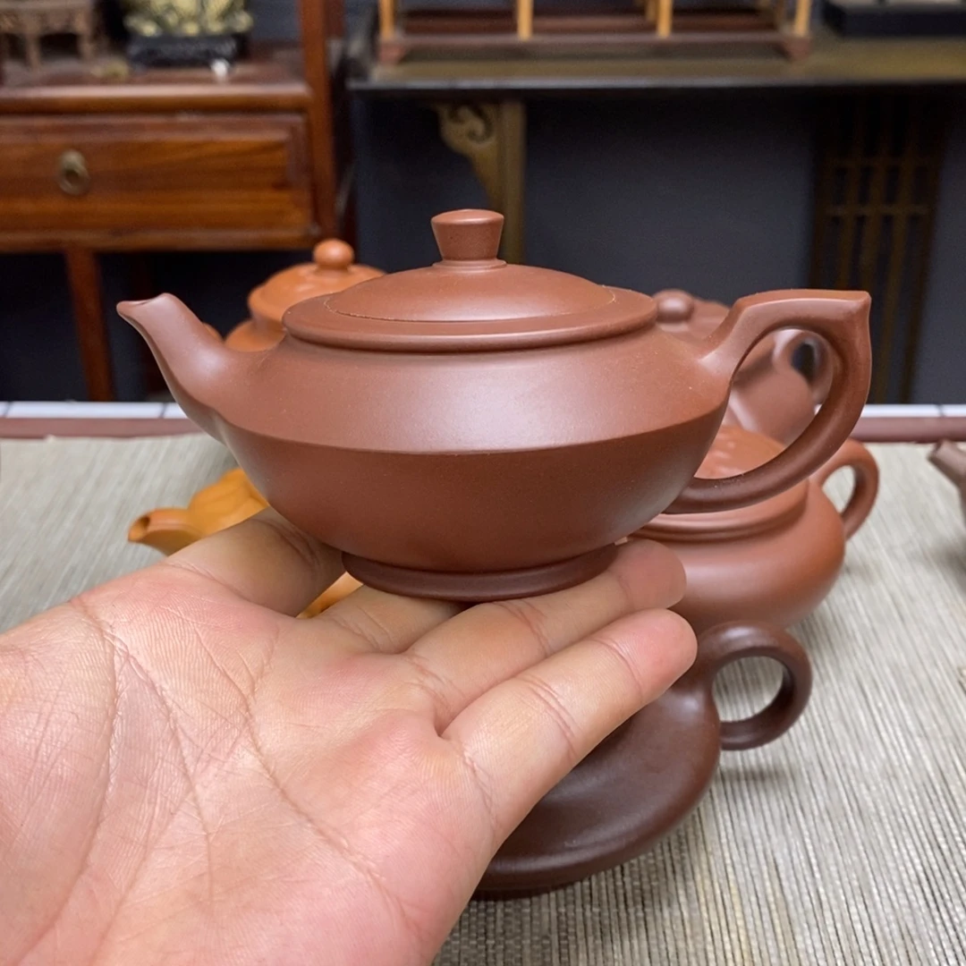 紫泥茶壶容量180毫升
