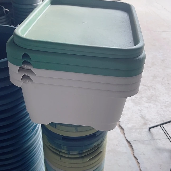 瑕疵蔬菜盆5个混色加托