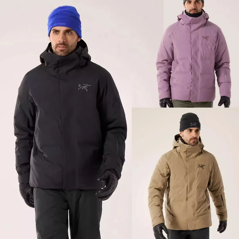 ARC'TERYX始祖鸟 Fissile SV 户外滑雪服硬壳防风防水鹅绒羽绒服