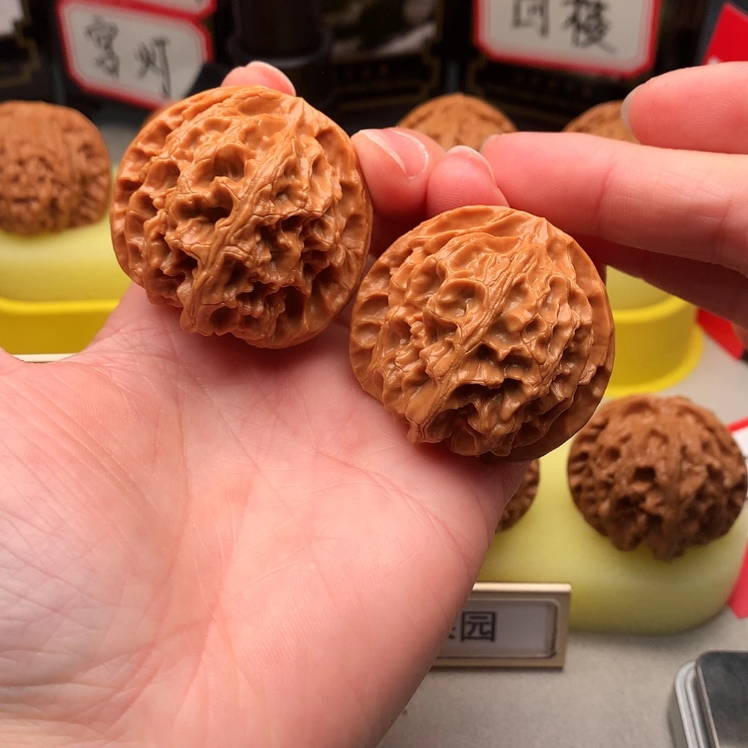 吊坠文玩核桃41➕尺精品苹果园472号