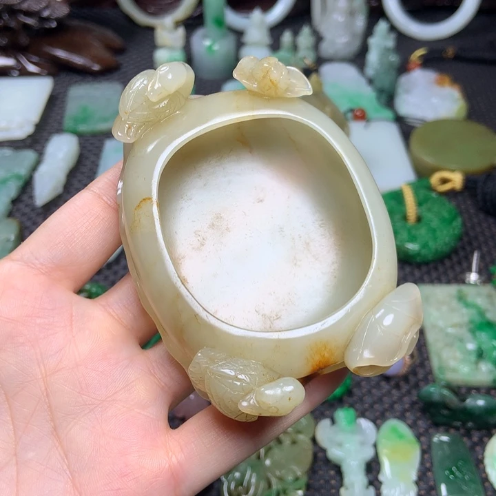 农***活翡翠挂件未镶嵌清