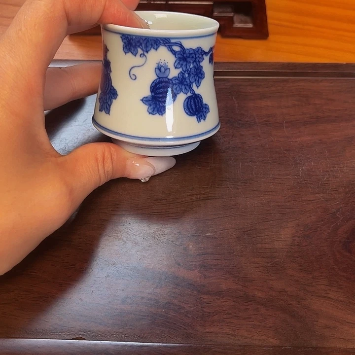 杯子九曰陶手工手绘茶具