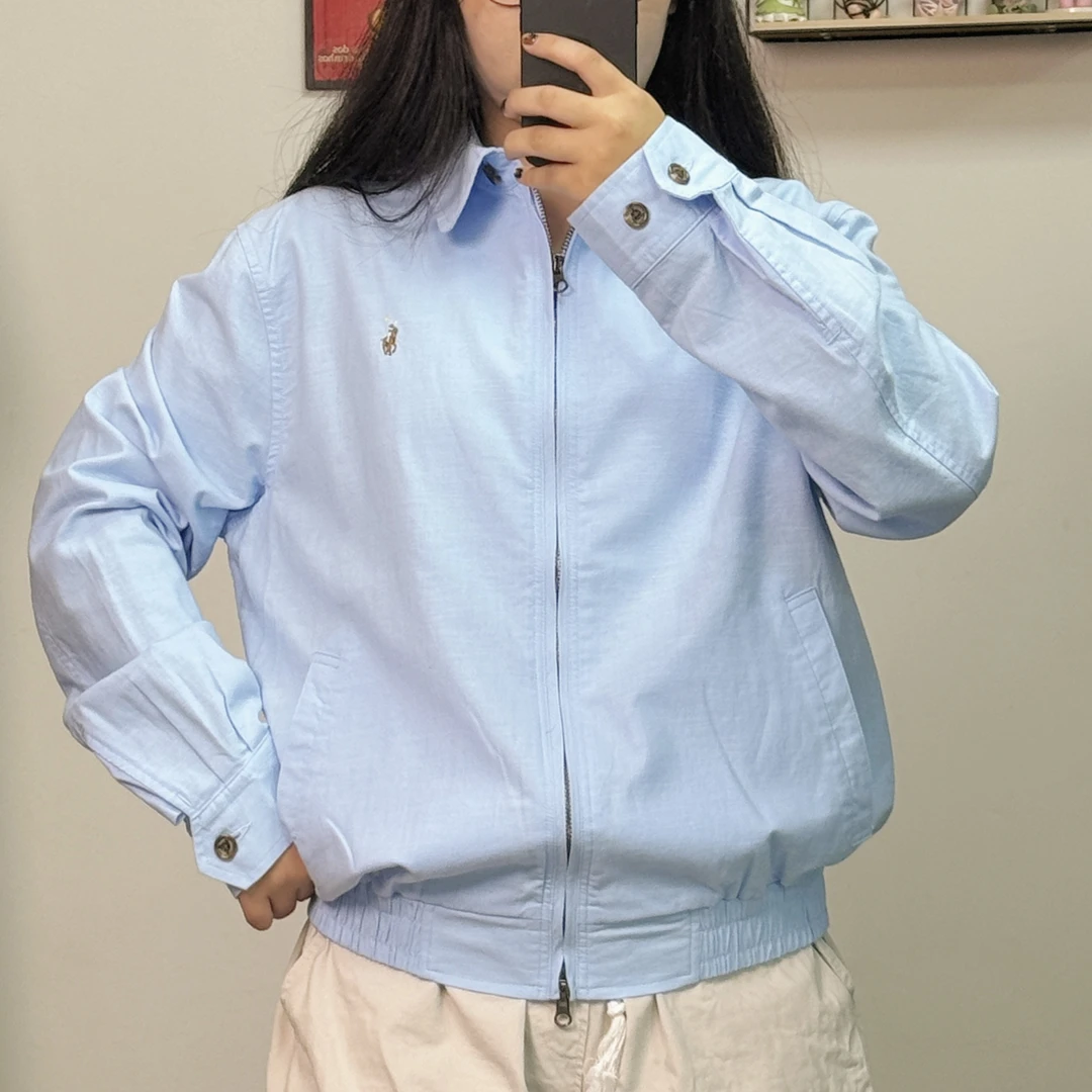 小马女款亚麻夹克外套长袖休闲