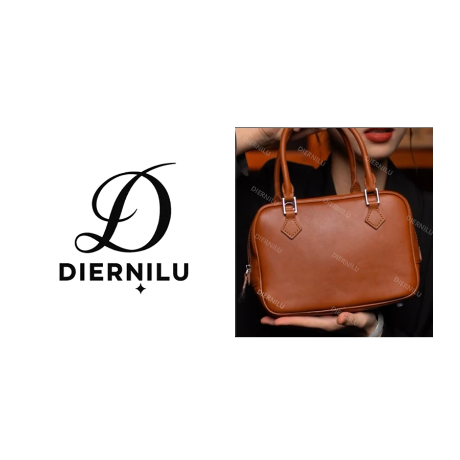 【DIERNILU】20cm-原创高定真皮包-H1297