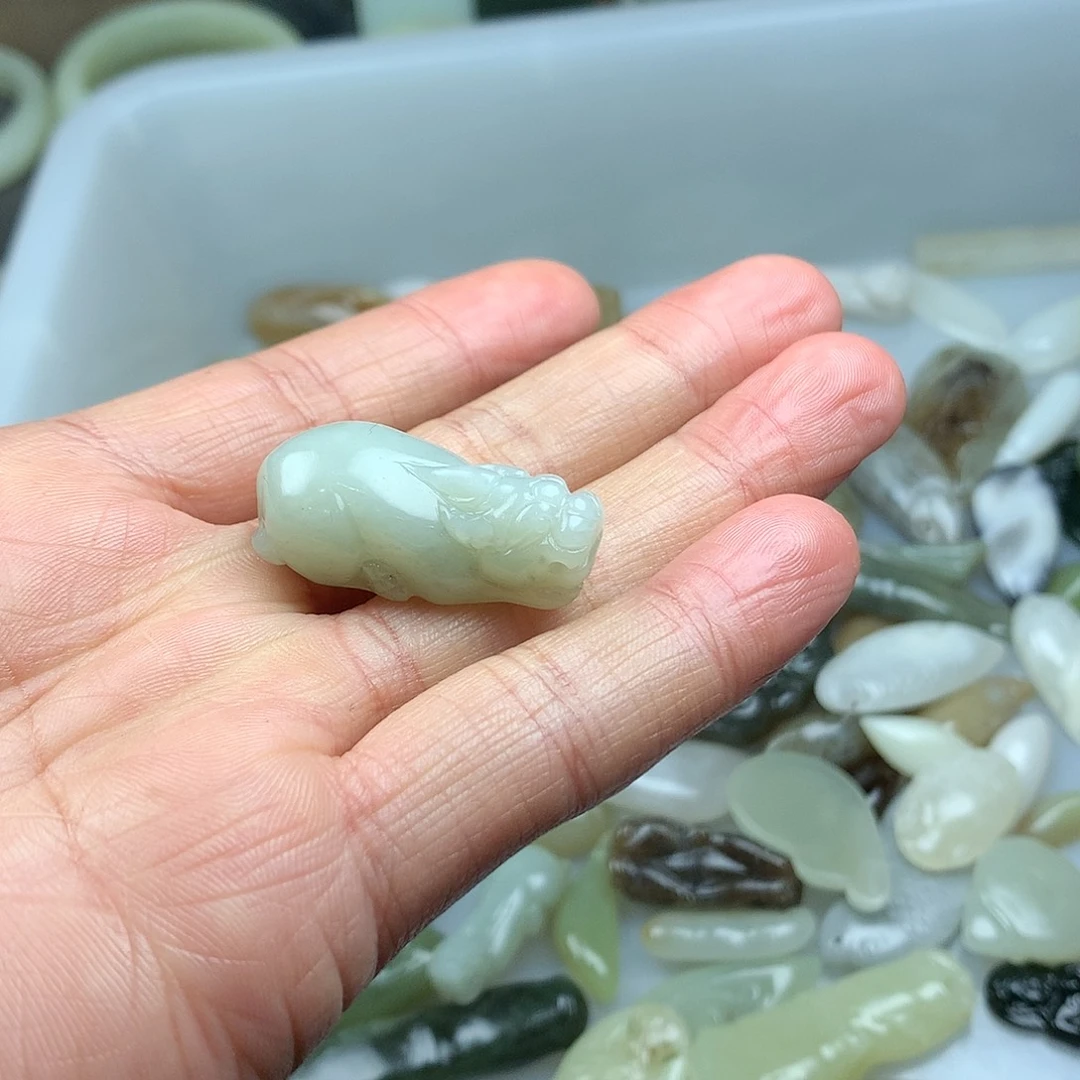 和田玉把件未镶嵌瑞*