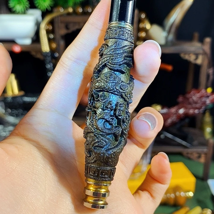 高端定制金丝楠烟嘴