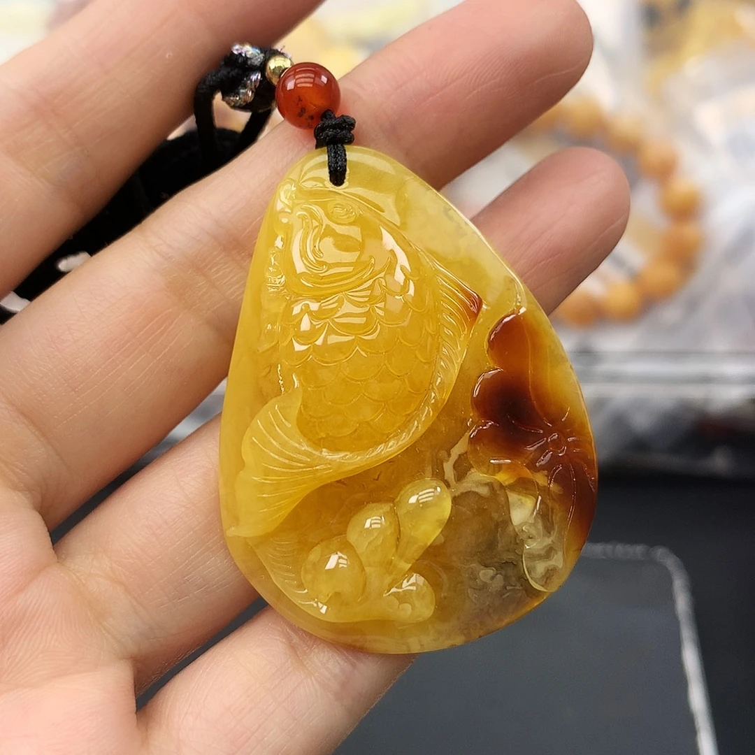 琥珀未镶嵌珠宝奇石